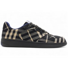 Burberry Check Terrace Sneakers Black Calico ( Womens)