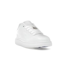 Burberry Leather Box Sneaker Debossed Equestrian Knight White