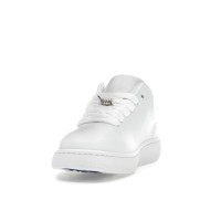 Burberry Leather Box Sneaker Debossed Equestrian Knight White