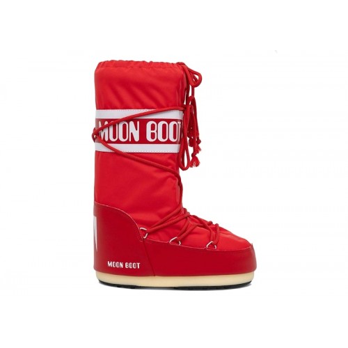 Moon Boot Icon Nylon Boot Red - мужская сетка размеров