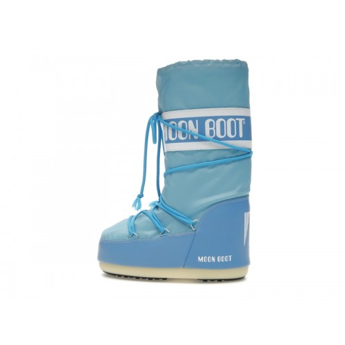 Moon Boot Icon Nylon Boot Alaskan Blue (W) - женская сетка размеров