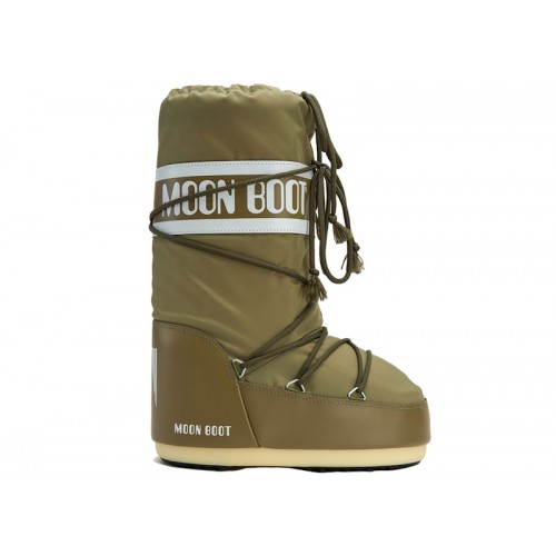 Moon Boot Icon Nylon Boot Nylon Khaki - мужская сетка размеров