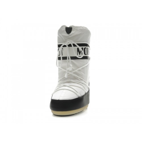Moon Boot Icon Nylon Boot Black White - мужская сетка размеров