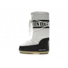Moon Boot Icon Nylon Boot Black White