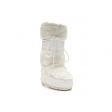 Moon Boot Icon Faux-Fur Boot White