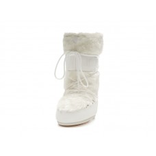 Moon Boot Icon Faux-Fur Boot White