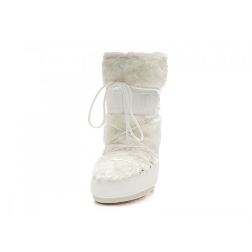 Moon Boot Icon Faux-Fur Boot White - мужская сетка размеров