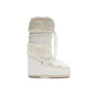 Moon Boot Icon Faux-Fur Boot White