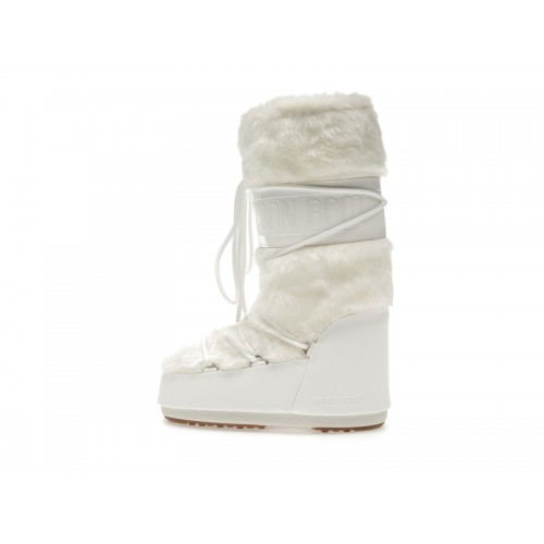Moon Boot Icon Faux-Fur Boot White - мужская сетка размеров