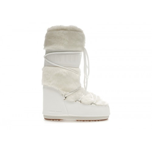Moon Boot Icon Faux-Fur Boot White - мужская сетка размеров