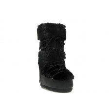 Moon Boot Icon Faux-Fur Boot Black