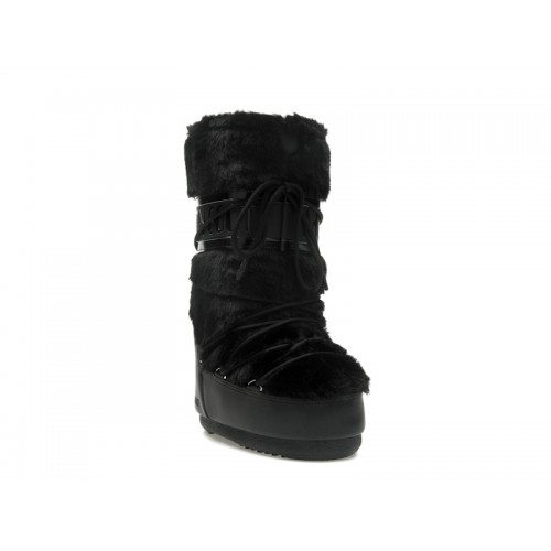 Moon Boot Icon Faux-Fur Boot Black - мужская сетка размеров