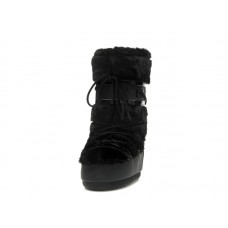 Moon Boot Icon Faux-Fur Boot Black