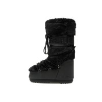 Moon Boot Icon Faux-Fur Boot Black