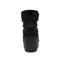 Moon Boot Icon Faux-Fur Boot Black