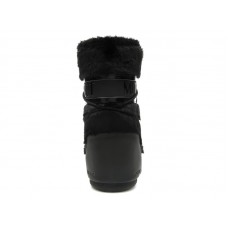 Moon Boot Icon Faux-Fur Boot Black