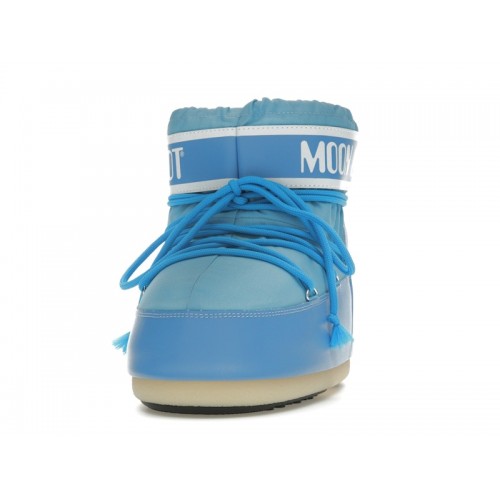 Moon Boot Icon Low Nylon Boot Alaskan Blue - мужская сетка размеров