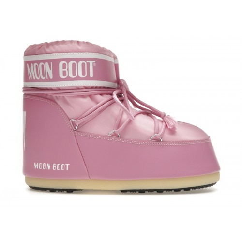 Moon Boot Icon Low Nylon Boot Pink - мужская сетка размеров