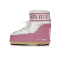 Moon Boot Icon Nylon Low Boot Pink White