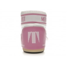 Moon Boot Icon Nylon Low Boot Pink White