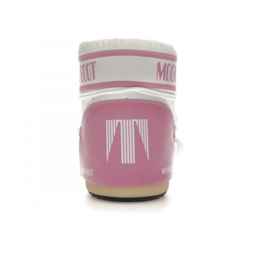 Moon Boot Icon Nylon Low Boot Pink White - мужская сетка размеров