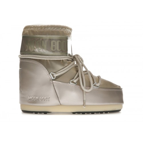 Moon Boot Icon Low Boot Glance Platinium - мужская сетка размеров