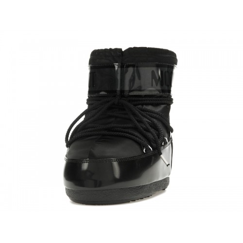Moon Boot Icon Low Boot Glance Black - мужская сетка размеров