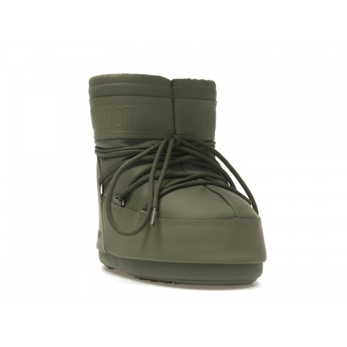 Moon Boot Icon Rubber Low Boot Khaki - мужская сетка размеров