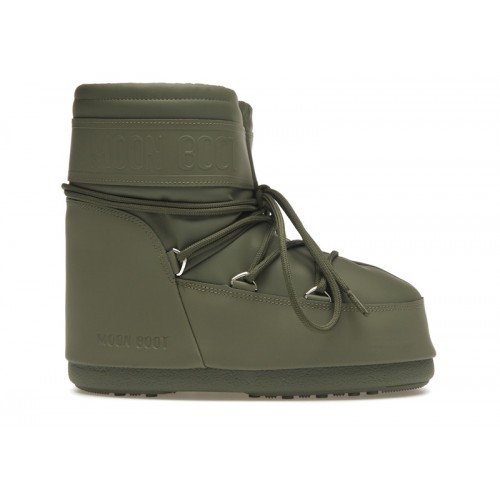 Moon Boot Icon Rubber Low Boot Khaki - мужская сетка размеров