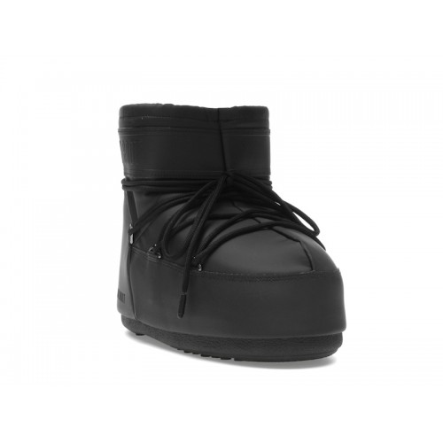 Moon Boot Icon Rubber Low Boot Black - мужская сетка размеров