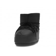 Moon Boot Icon Rubber Low Boot Black