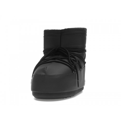 Moon Boot Icon Rubber Low Boot Black - мужская сетка размеров