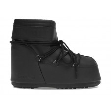 Moon Boot Icon Rubber Low Boot Black