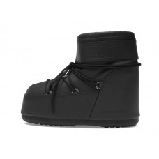 Moon Boot Icon Rubber Low Boot Black