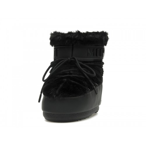 Moon Boot Icon Faux-Fur Low Boot Black - мужская сетка размеров