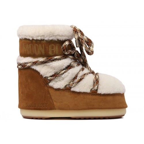 Moon Boot Icon Shearling Low Boot Whisky Off White - мужская сетка размеров
