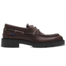 Burberry Leather Boat Shoe Log