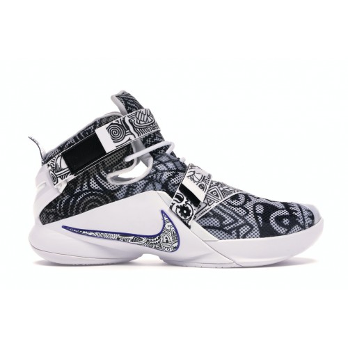 Кроссы Nike LeBron Solider 9 Freegums - мужская сетка размеров