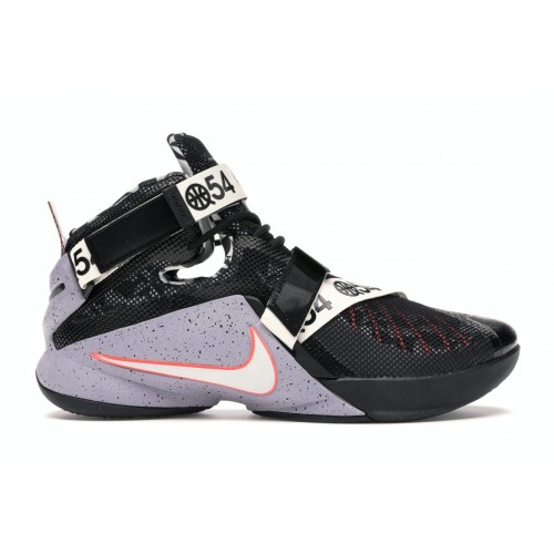 Кроссы Nike LeBron Solider 9 Quai 54 - мужская сетка размеров