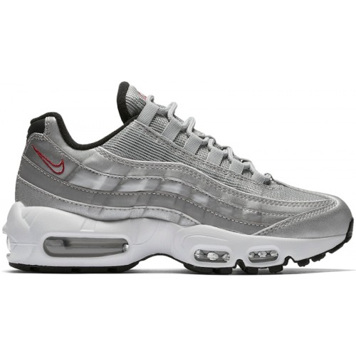 Nike Wmns Air Max 95 QS Silver Bullet - женская сетка размеров