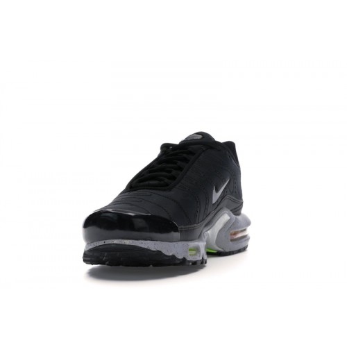 Кроссы Nike Air Max Plus Tuned to Black - мужская сетка размеров