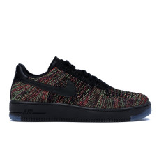 Nike Air Force 1 Low Flyknit Black Multi-Color