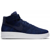 Мужские кроссовки Nike Air Force 1 Ultra Flyknit Mid College Navy
