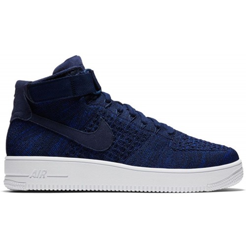 Мужские кроссовки Nike Air Force 1 Ultra Flyknit Mid College Navy