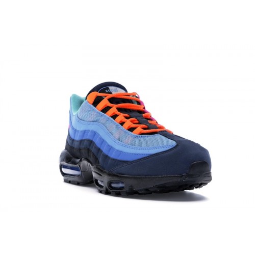 Nike Air Max 95 Coral Studios (Black Sole) - мужская сетка размеров