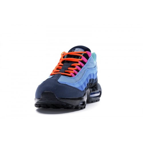 Nike Air Max 95 Coral Studios (Black Sole) - мужская сетка размеров