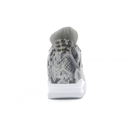 Кроссы Jordan 4 Retro Snakeskin - мужская сетка размеров