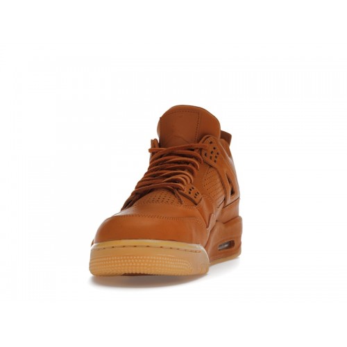 Кроссы Jordan 4 Retro Ginger Wheat - мужская сетка размеров