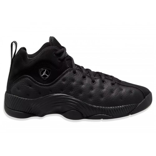 Jordan Jumpman Team 2 Black Metallic Silver - мужская сетка размеров