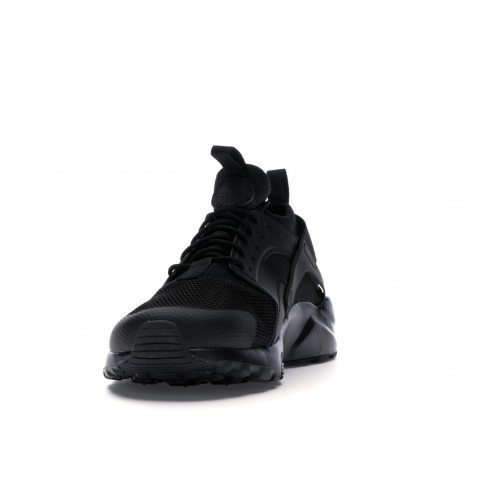 Кроссы Nike Air Huarache Run Ultra Triple Black - мужская сетка размеров